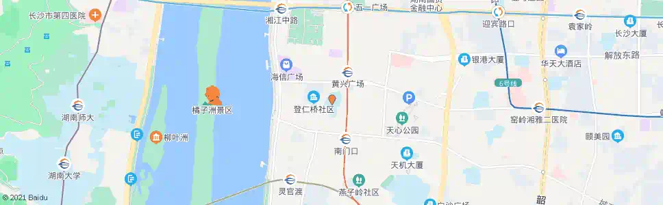 长沙长郡中学_公交站地图_长沙公交_妙搜公交查询2025