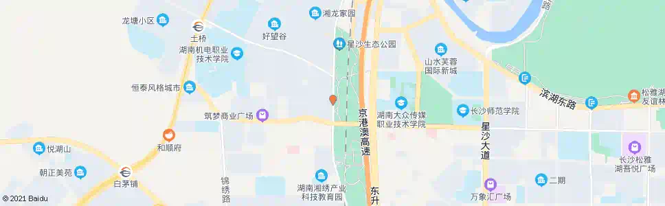 长沙三一街区(北)_公交站地图_长沙公交_妙搜公交查询2025
