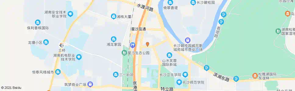 长沙老国土局_公交站地图_长沙公交_妙搜公交查询2025