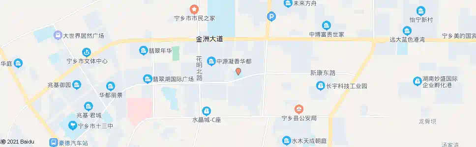 长沙城郊小学_公交站地图_长沙公交_妙搜公交查询2025