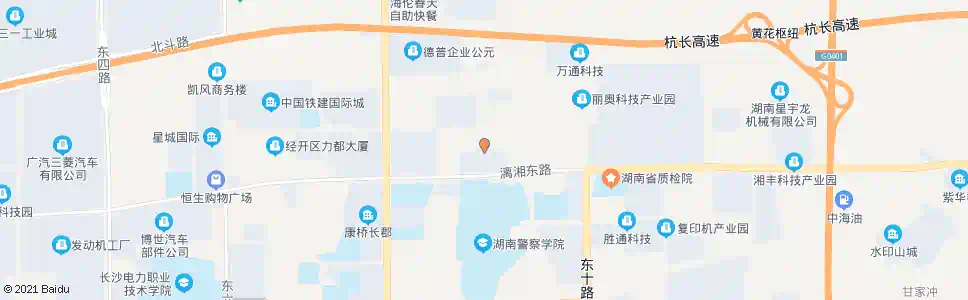 长沙金码华凯_公交站地图_长沙公交_妙搜公交查询2025