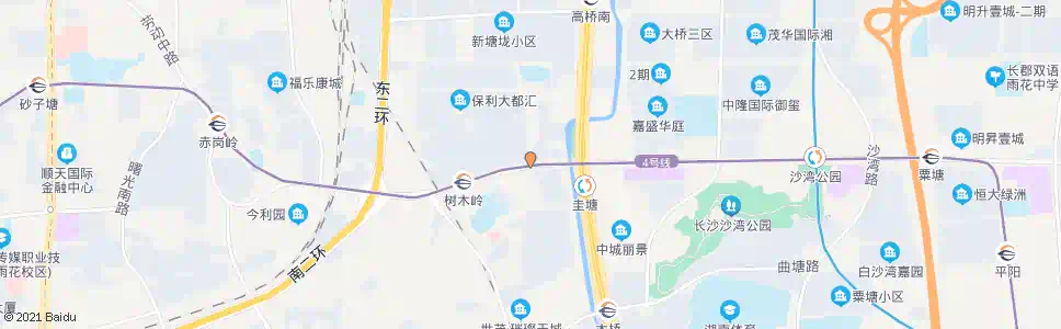 长沙马王堆路劳动路口_公交站地图_长沙公交_妙搜公交查询2025