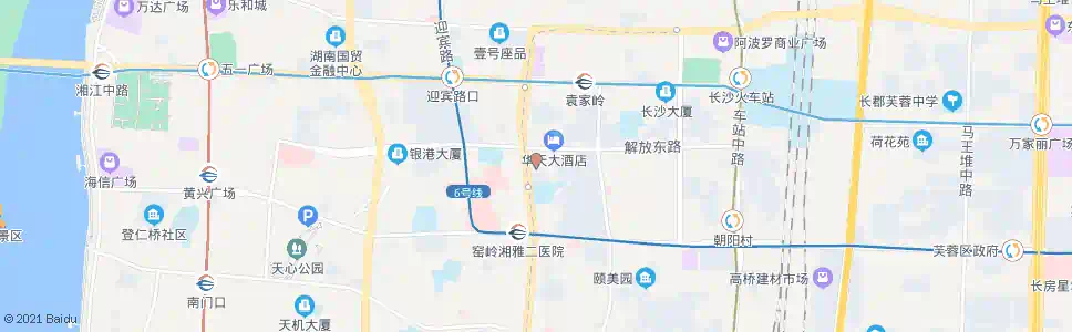 长沙金牛角王餐厅_公交站地图_长沙公交_妙搜公交查询2025