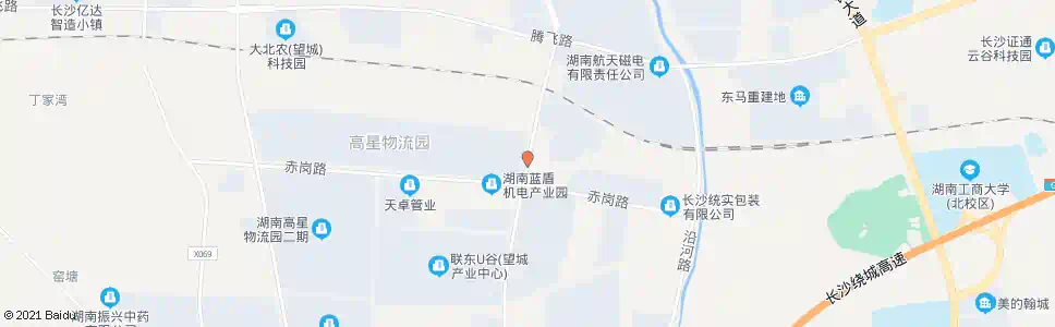 长沙马桥河路赤岗路口_公交站地图_长沙公交_妙搜公交查询2025