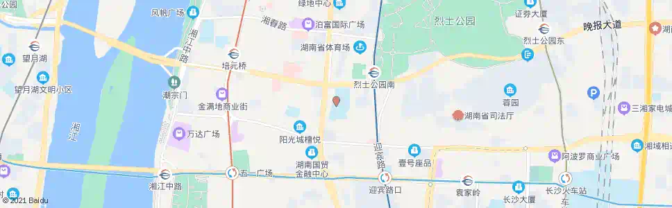 长沙新一中_公交站地图_长沙公交_妙搜公交查询2025
