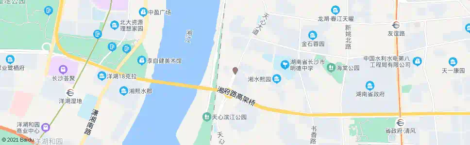 长沙二豹子岭_公交站地图_长沙公交_妙搜公交查询2025