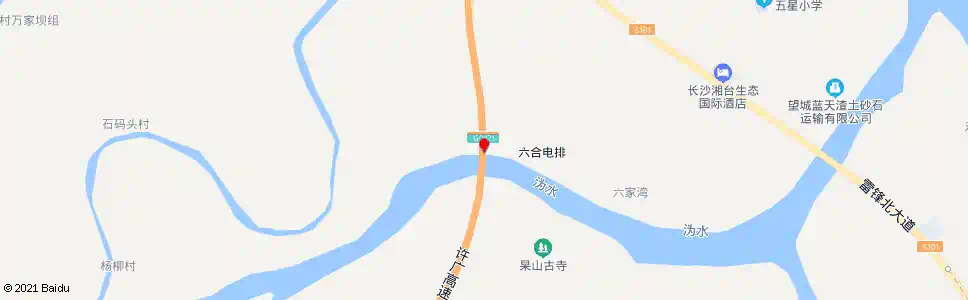 长沙枫林路岳临高速口_公交站地图_长沙公交_妙搜公交查询2025