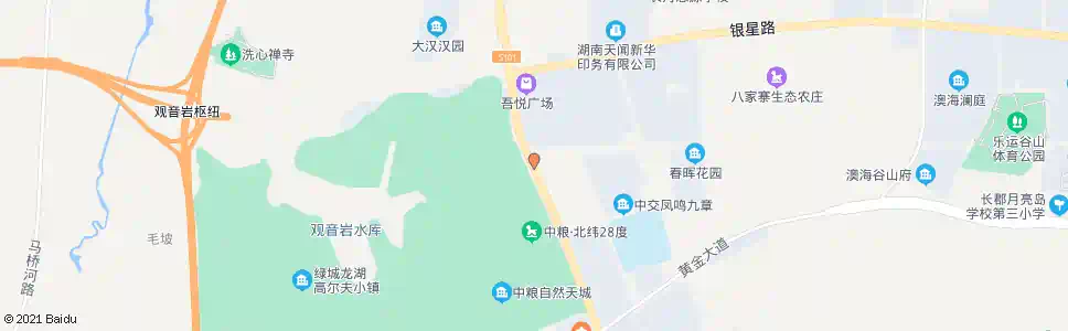 长沙雷锋大道路口_公交站地图_长沙公交_妙搜公交查询2025