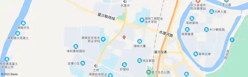 长沙滨湖西路口_公交站地图_长沙公交_妙搜公交查询2025