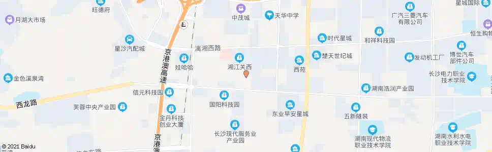 长沙千山药机_公交站地图_长沙公交_妙搜公交查询2025