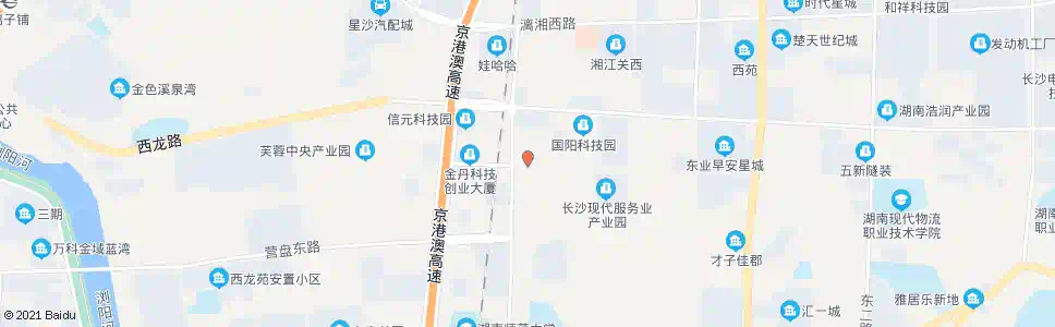 长沙燕京啤酒(南)_公交站地图_长沙公交_妙搜公交查询2025