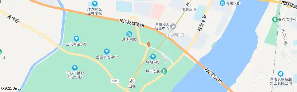 长沙大王山旅游区_公交站地图_长沙公交_妙搜公交查询2025