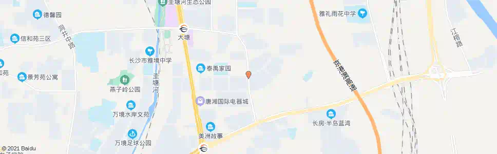 长沙体院路长塘路口_公交站地图_长沙公交_妙搜公交查询2025