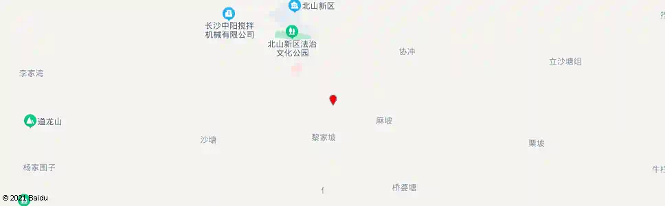 长沙北山周家湾_公交站地图_长沙公交_妙搜公交查询2025