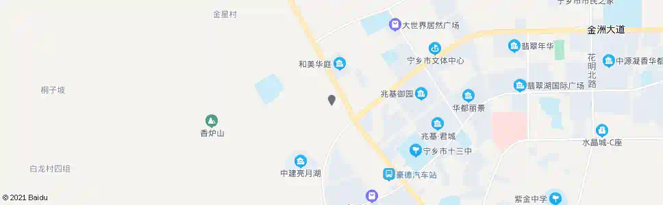 长沙茆田村_公交站地图_长沙公交_妙搜公交查询2025