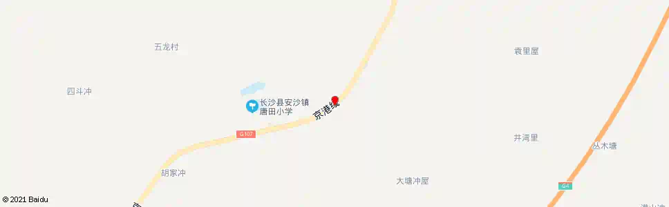 长沙唐田_公交站地图_长沙公交_妙搜公交查询2025