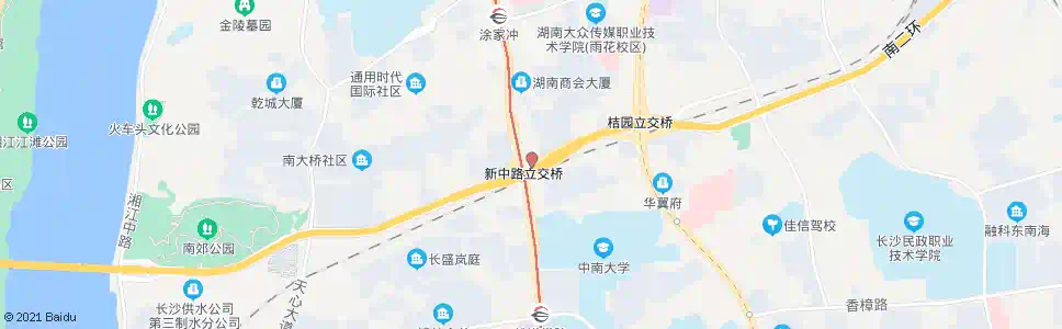 长沙浦沅立交桥_公交站地图_长沙公交_妙搜公交查询2025