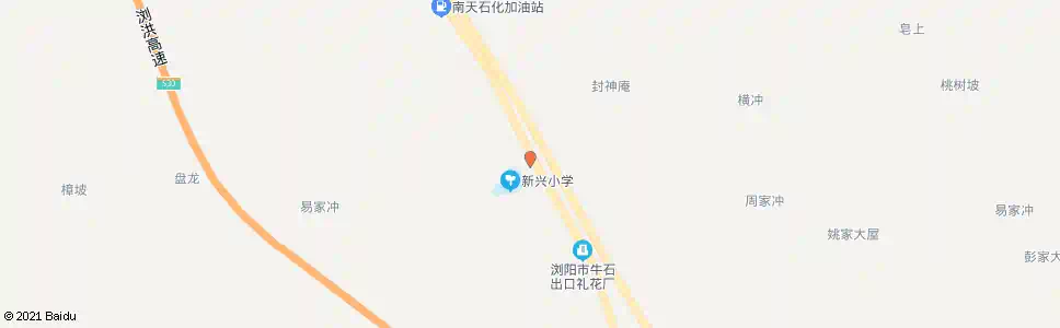 长沙牛石中学_公交站地图_长沙公交_妙搜公交查询2025