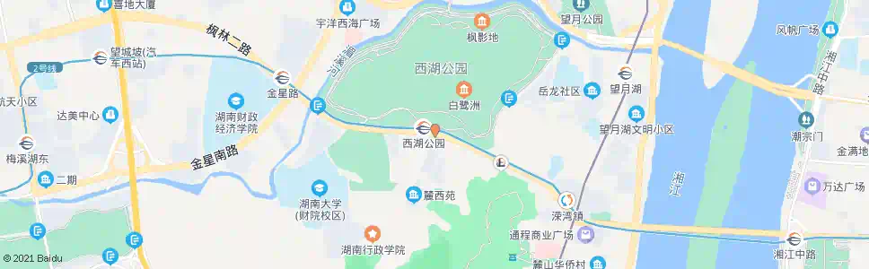 长沙省人防办_公交站地图_长沙公交_妙搜公交查询2025