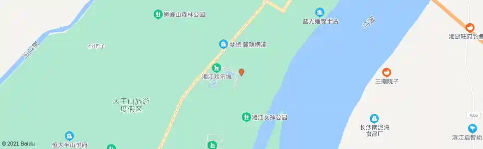 长沙坪塘大道清风南路口_公交站地图_长沙公交_妙搜公交查询2025