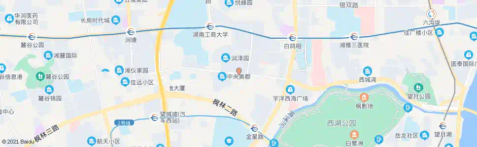 长沙谷丰路口_公交站地图_长沙公交_妙搜公交查询2025