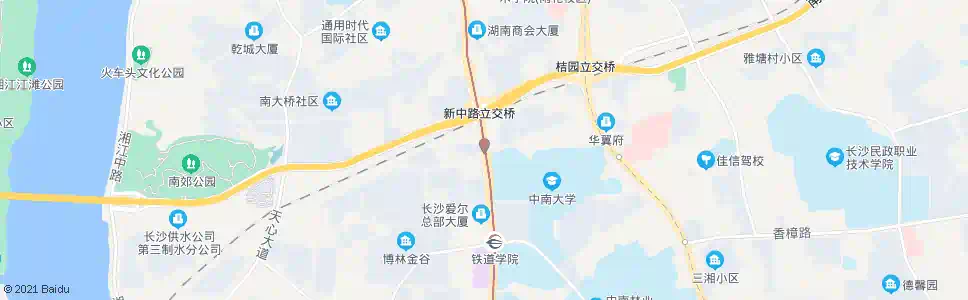 长沙竹塘路芙蓉路口_公交站地图_长沙公交_妙搜公交查询2025