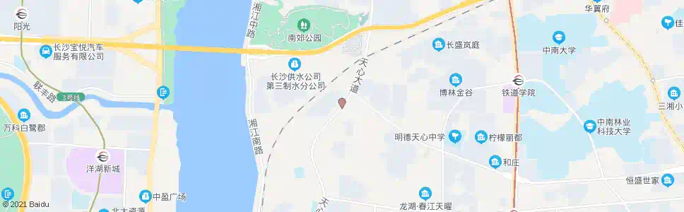 长沙新开铺_公交站地图_长沙公交_妙搜公交查询2025