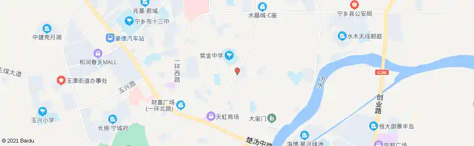长沙长沙银行(金海花园)_公交站地图_长沙公交_妙搜公交查询2025