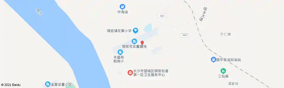 长沙铜官街道_公交站地图_长沙公交_妙搜公交查询2025