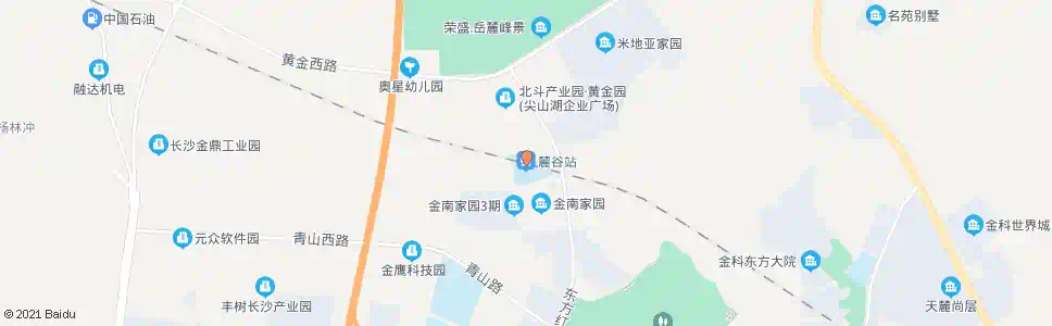 长沙麓谷_公交站地图_长沙公交_妙搜公交查询2025