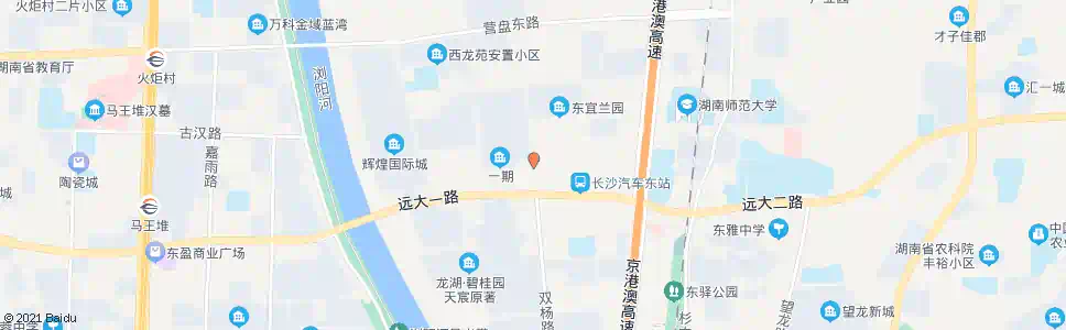 长沙双杨路远大路口_公交站地图_长沙公交_妙搜公交查询2025