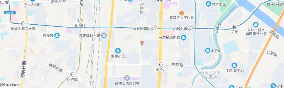 长沙双拥(丝绸)广场_公交站地图_长沙公交_妙搜公交查询2025