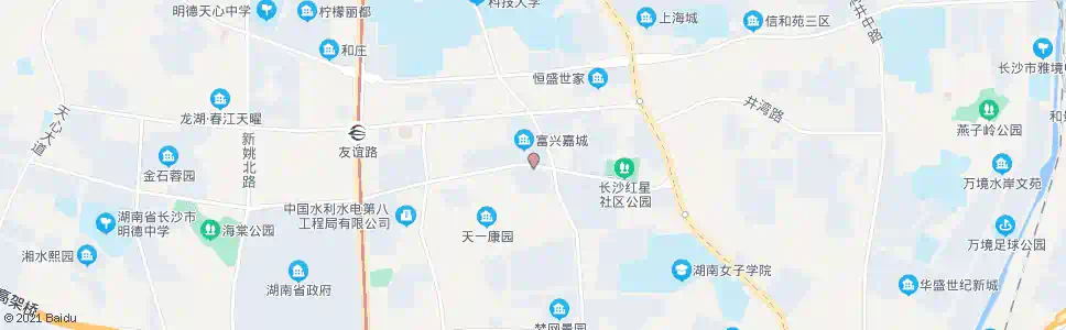 长沙新韶路万芙路口_公交站地图_长沙公交_妙搜公交查询2025