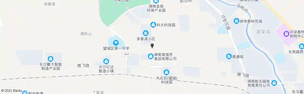 长沙丹桂路口_公交站地图_长沙公交_妙搜公交查询2025