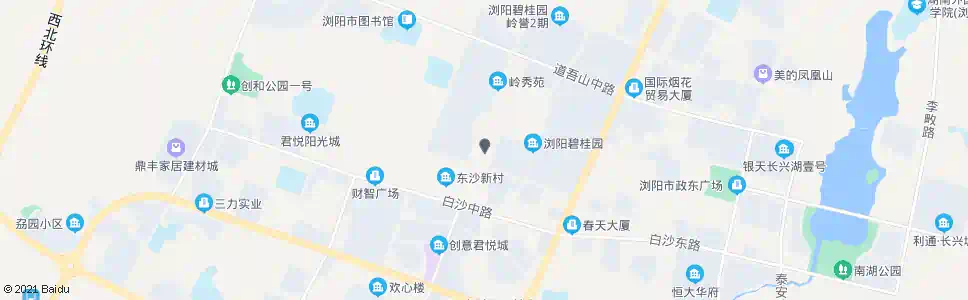 长沙燕家仓库_公交站地图_长沙公交_妙搜公交查询2025