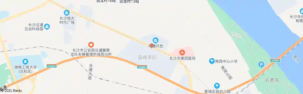 长沙荷塘_公交站地图_长沙公交_妙搜公交查询2025