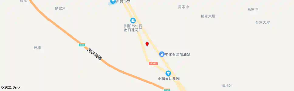 长沙牛石村_公交站地图_长沙公交_妙搜公交查询2025