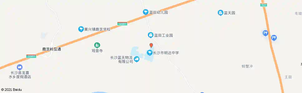 长沙达材中学_公交站地图_长沙公交_妙搜公交查询2025