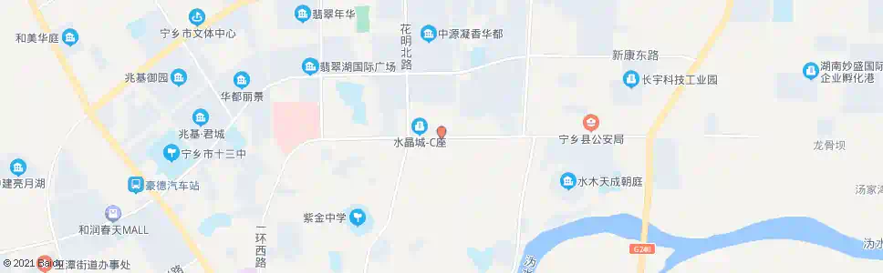 长沙明珠路口_公交站地图_长沙公交_妙搜公交查询2025