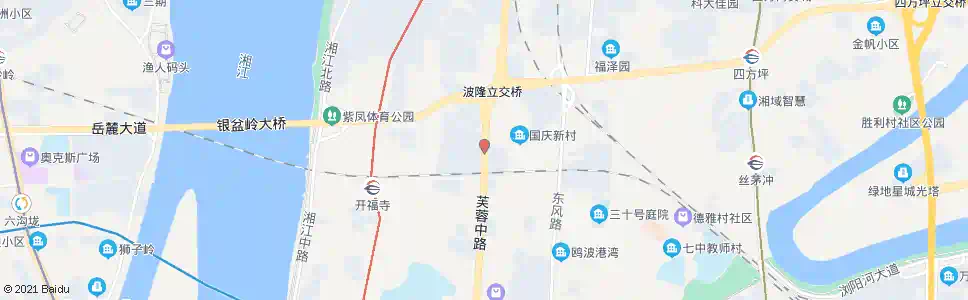长沙伍家岭_公交站地图_长沙公交_妙搜公交查询2025