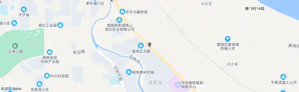 长沙同心路口_公交站地图_长沙公交_妙搜公交查询2025