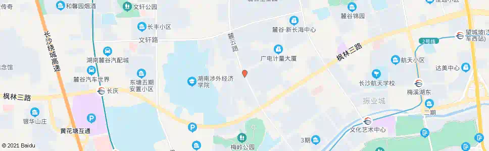 长沙麓云路口_公交站地图_长沙公交_妙搜公交查询2025