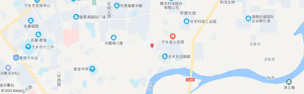 长沙东沩广场_公交站地图_长沙公交_妙搜公交查询2025