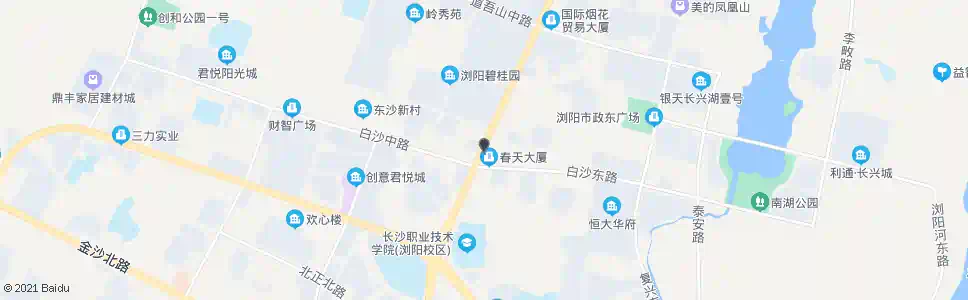 长沙环府路口_公交站地图_长沙公交_妙搜公交查询2025