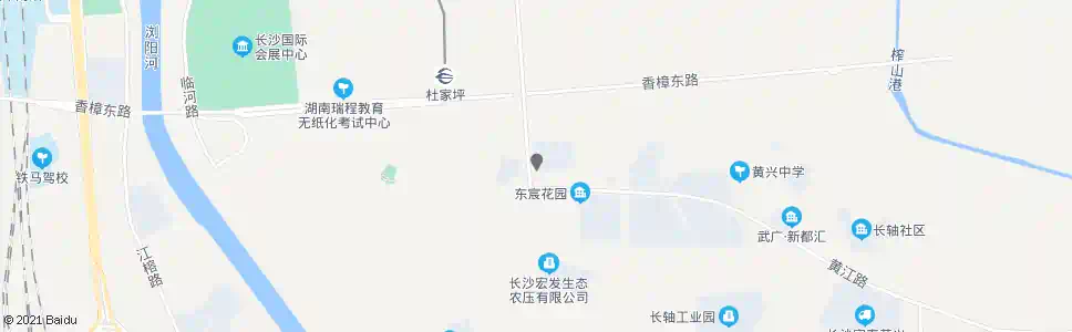 长沙金凤村委会_公交站地图_长沙公交_妙搜公交查询2025