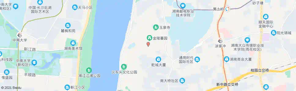 长沙戴公陵园(招呼站)_公交站地图_长沙公交_妙搜公交查询2025