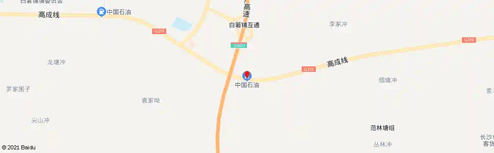 长沙湘若加油站_公交站地图_长沙公交_妙搜公交查询2025
