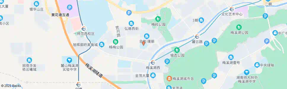长沙岳麓区实验小学_公交站地图_长沙公交_妙搜公交查询2025
