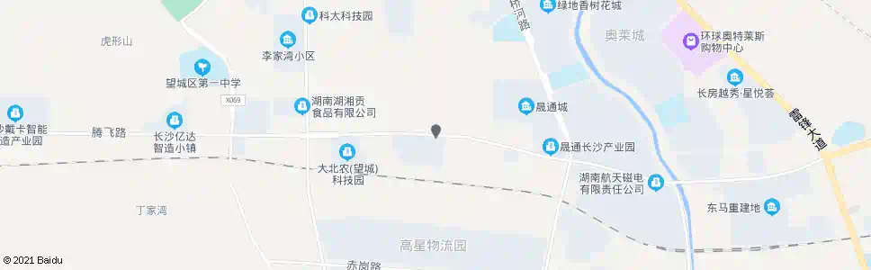 长沙马桥河西_公交站地图_长沙公交_妙搜公交查询2025