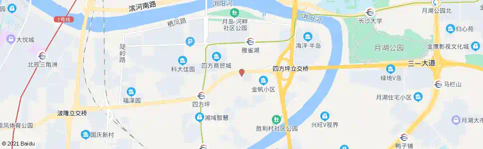 长沙三零四加油站_公交站地图_长沙公交_妙搜公交查询2025